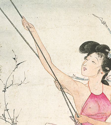 柯坪县-胡也佛的仕女画和最知名的金瓶梅秘戏图